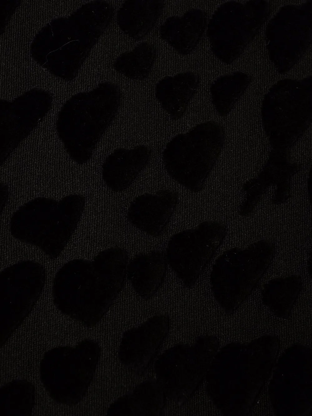 AMI Paris ハートパターン マキシドレス | ブラック | FARFETCH JP