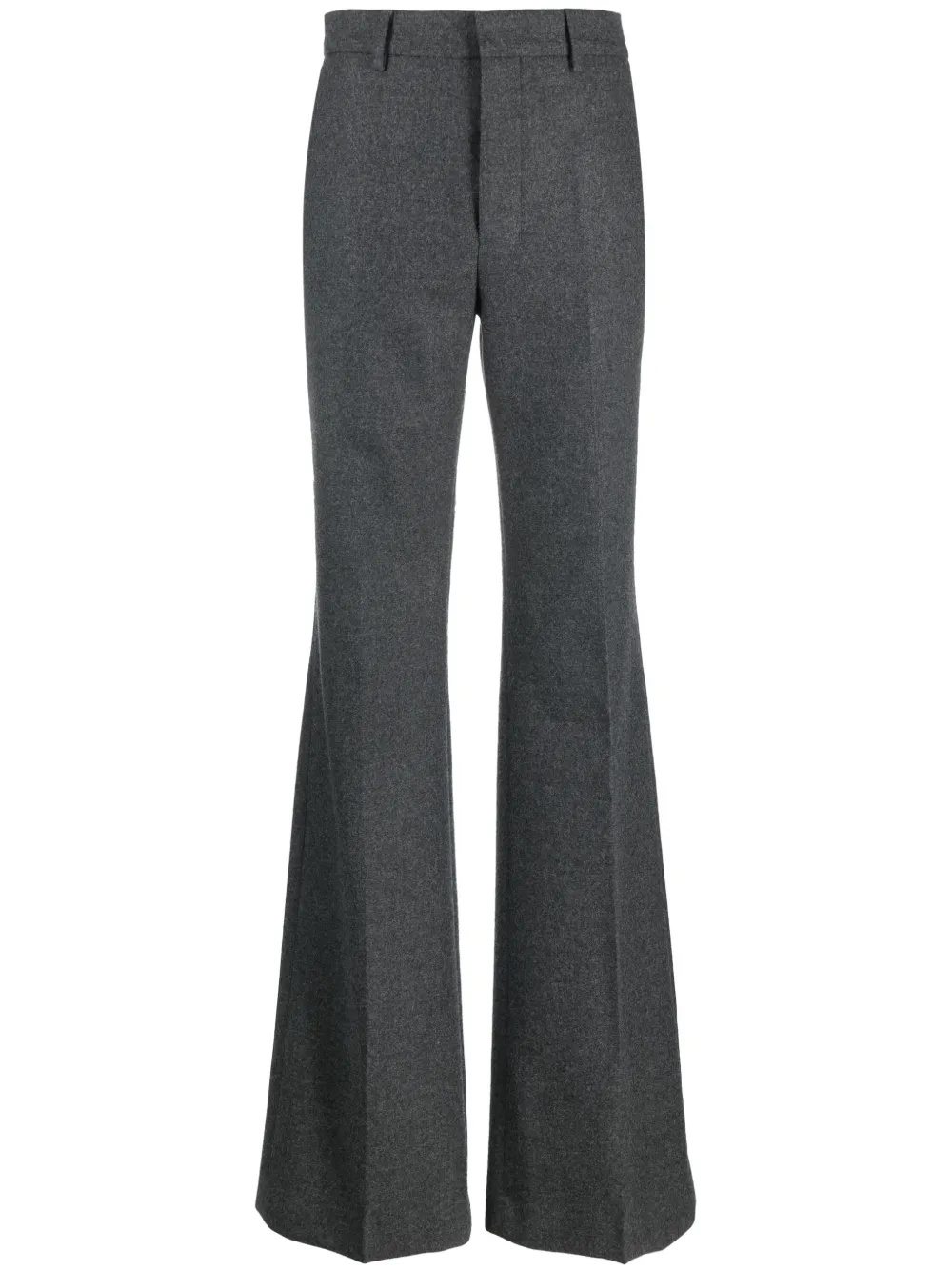 

AMI Paris wool flared tailored trousers - Grey