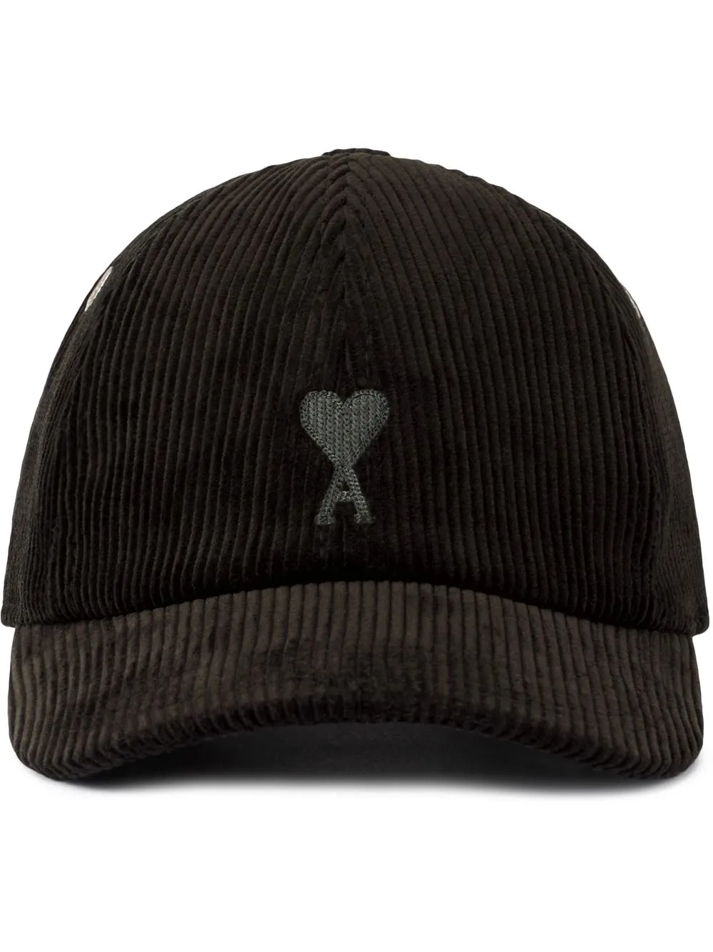 

AMI Paris gorra de pana Ami de Coeur - Negro