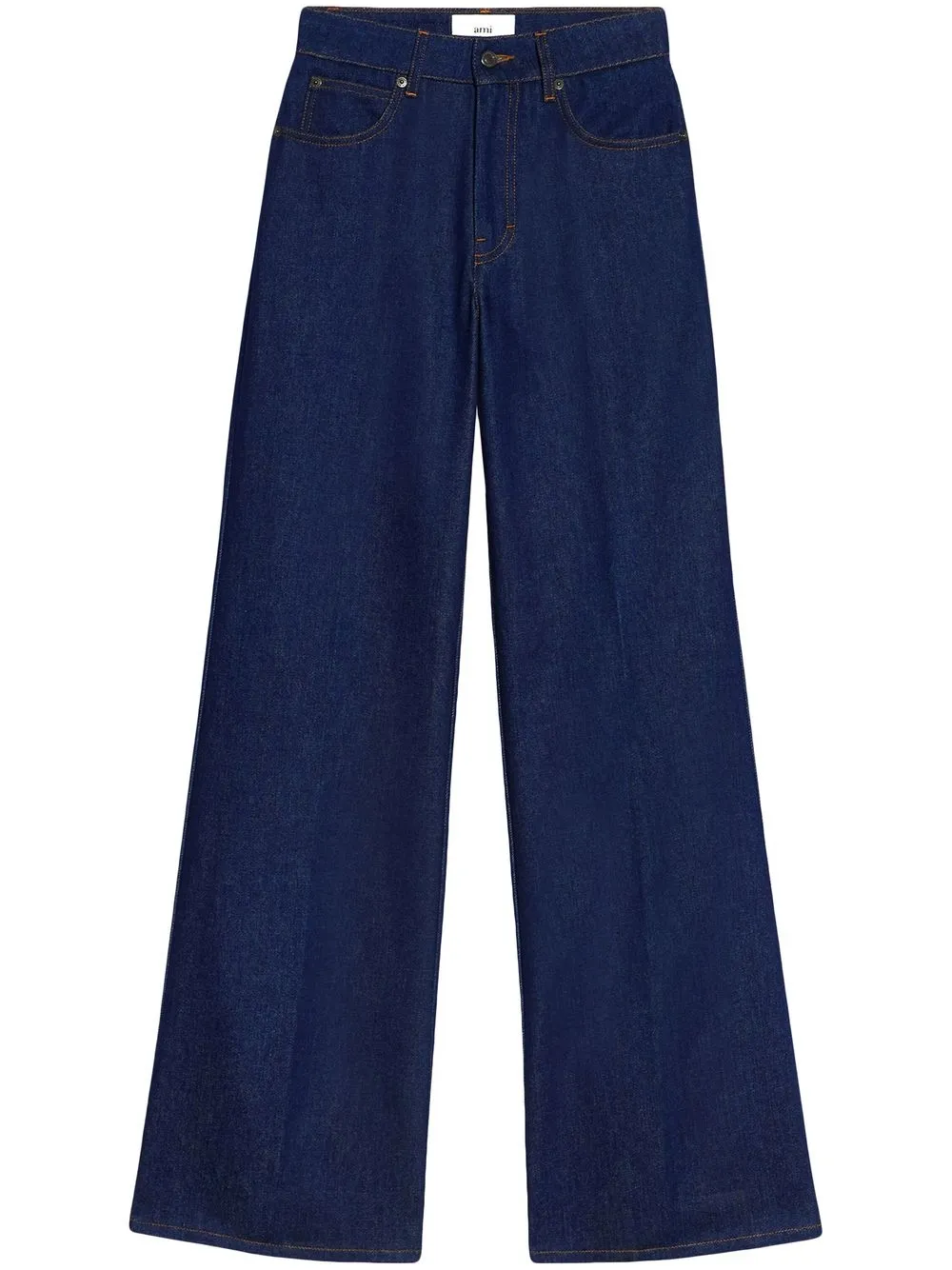 

AMI Paris high-rise flared jeans - Blue