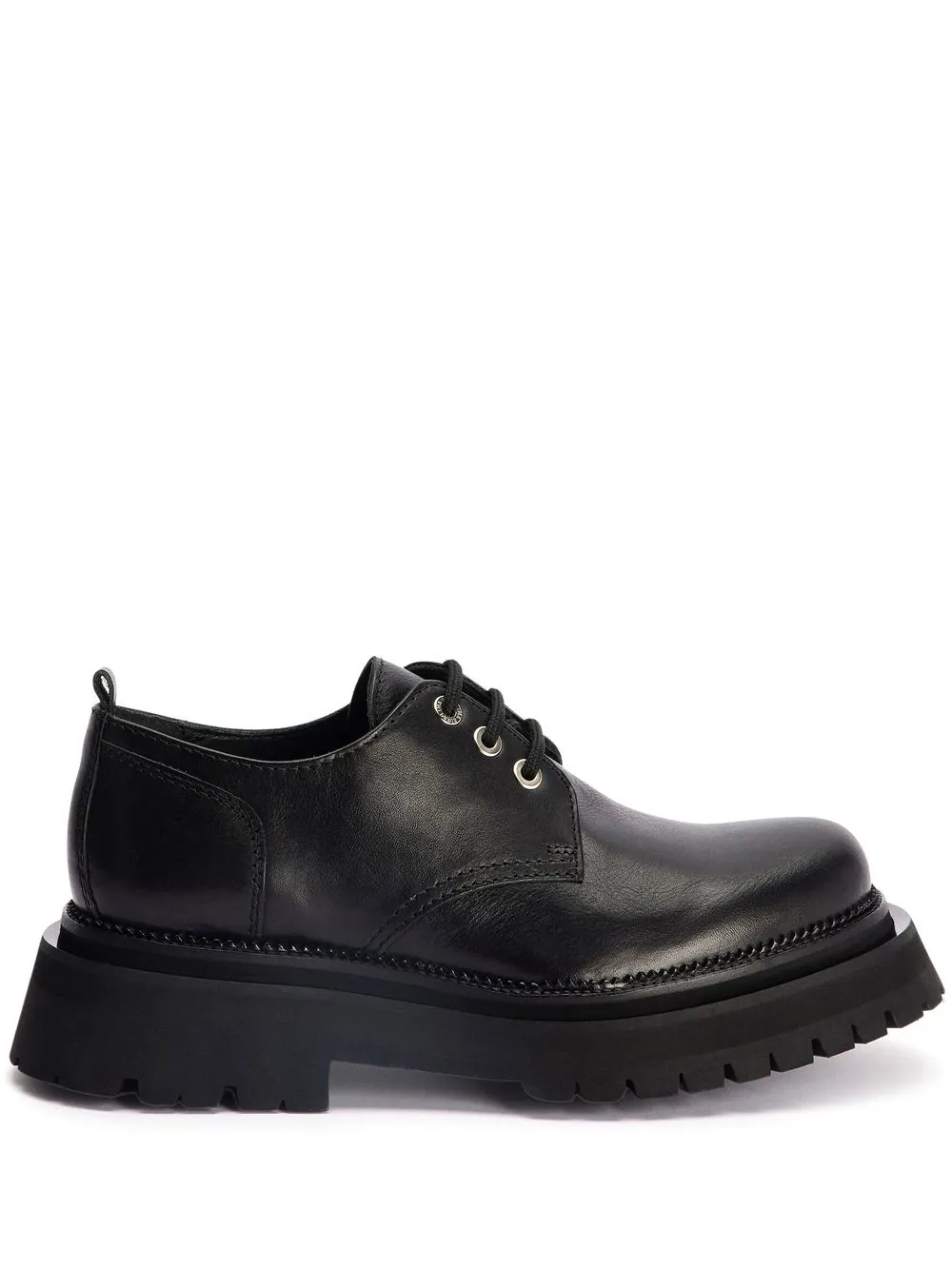 

AMI Paris ridged-sole Derby shoes - Black