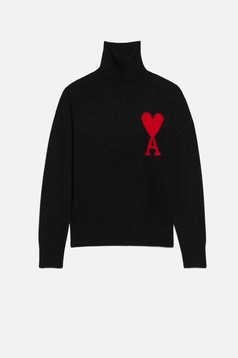 Ami De Coeur Funnel Neck Sweater - AMI 
