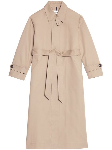 AMI Paris Maxi-Trenchcoat mit Gürtel