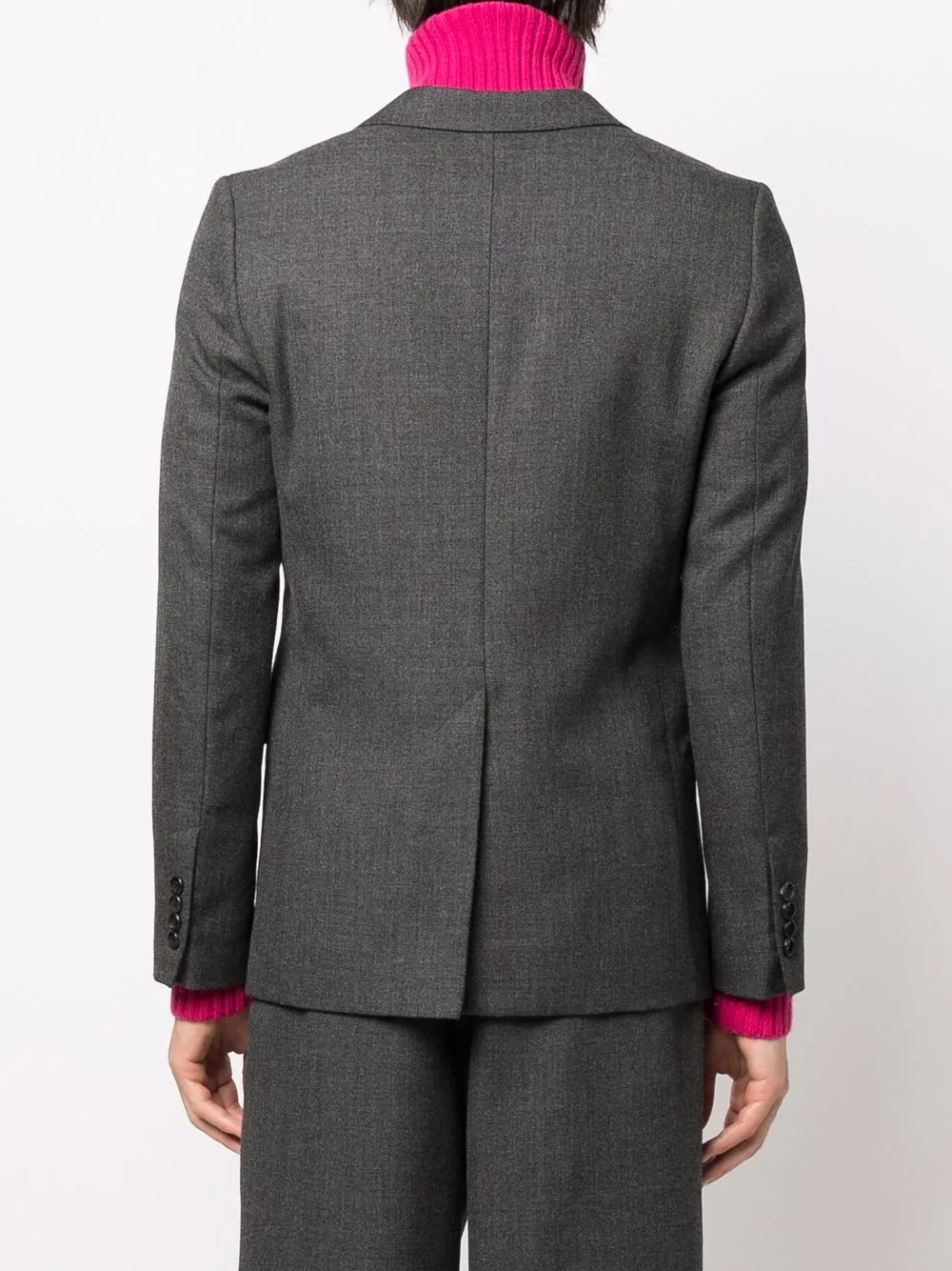 AMI ALEXANDRE MATTIUSSI NOTCHED LAPELS SINGLE-BREASTED BLAZER