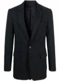 AMI Paris single-breasted blazer jacket - Black