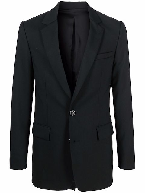 AMI Paris single-breasted blazer jacket