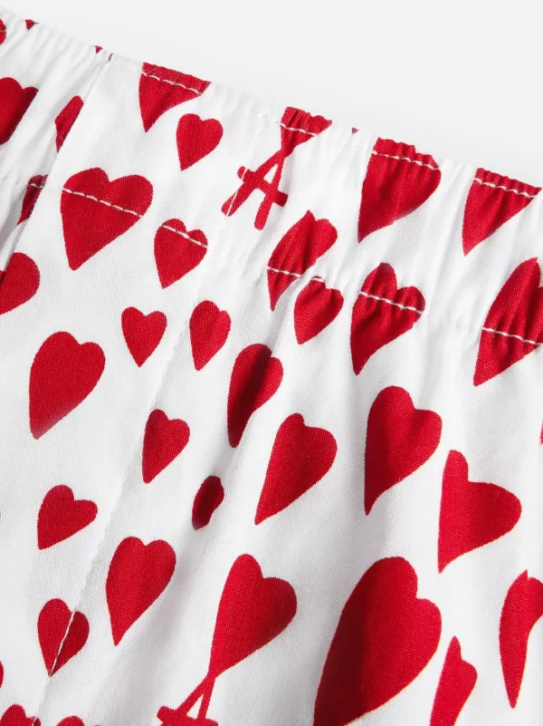 AMI Paris heart-print Boxers - Farfetch