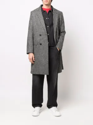 AMI PARIS｜ハウンドトゥース ダブルコート AMI PARIS ウィメンズ ダブルコート通販 - FARFETCH