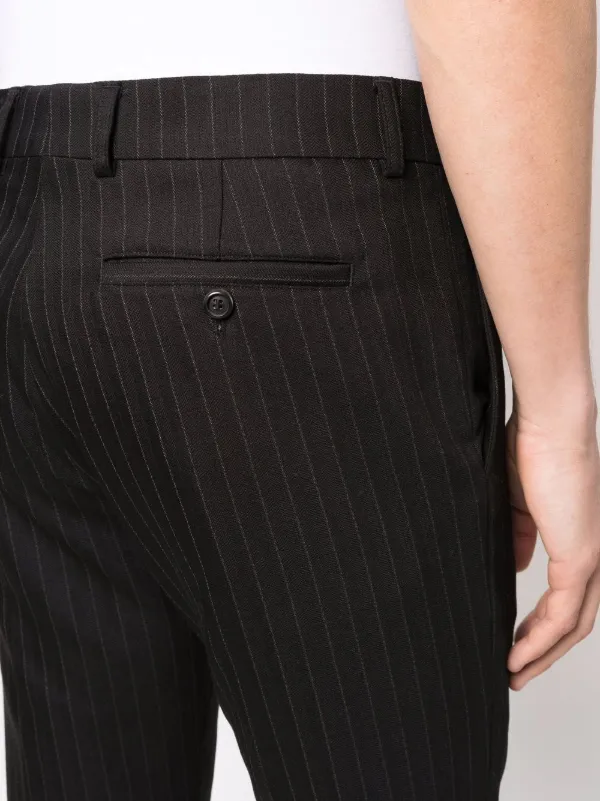 AMI Paris テーパード テーラードパンツ | ブラック | FARFETCH JP