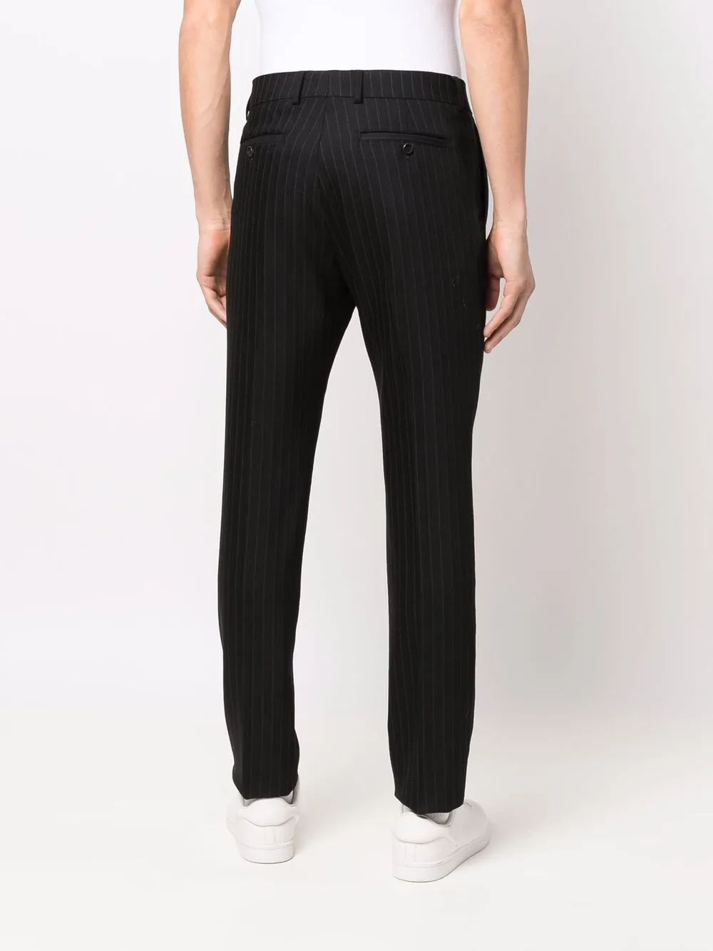 AMI Paris Pantaloni affusolati gessati | Abbigliamento | Image 4