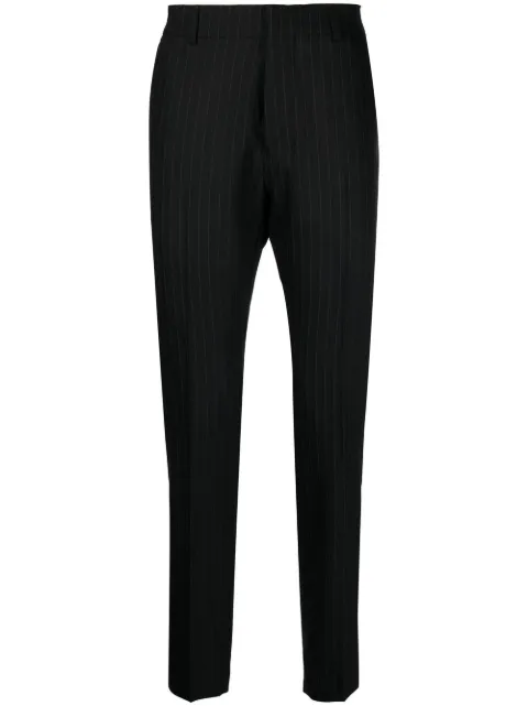 AMI Paris pinstriped tapered trousers