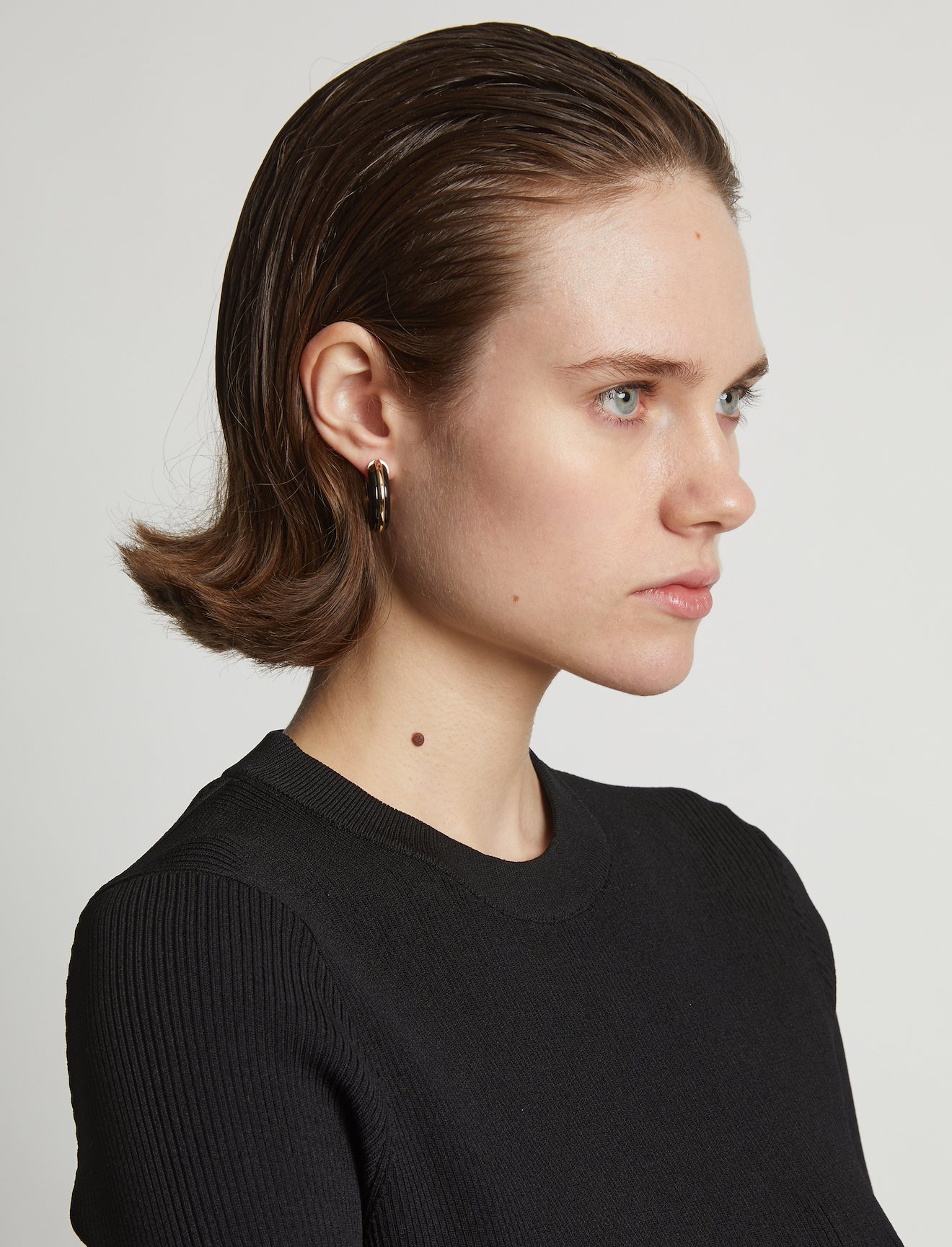 Enamel Mini Hoop Earrings #2