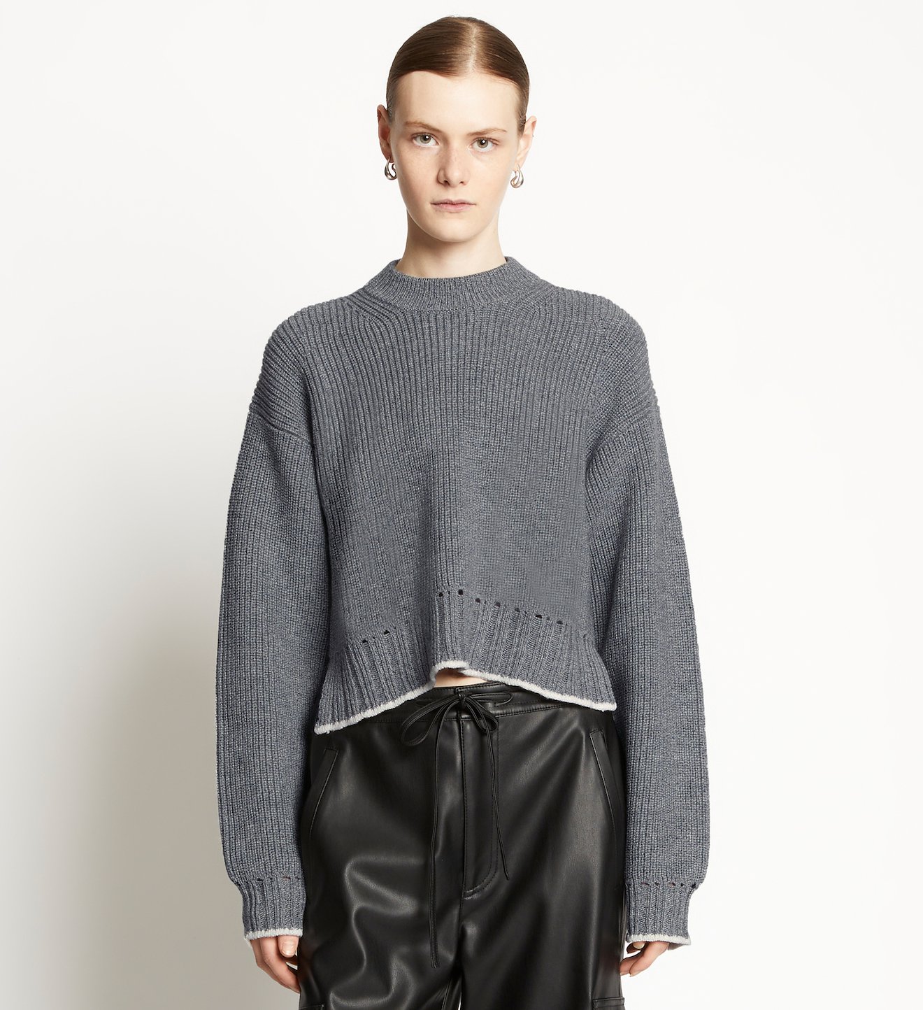Cashfeel Cutout Sweater