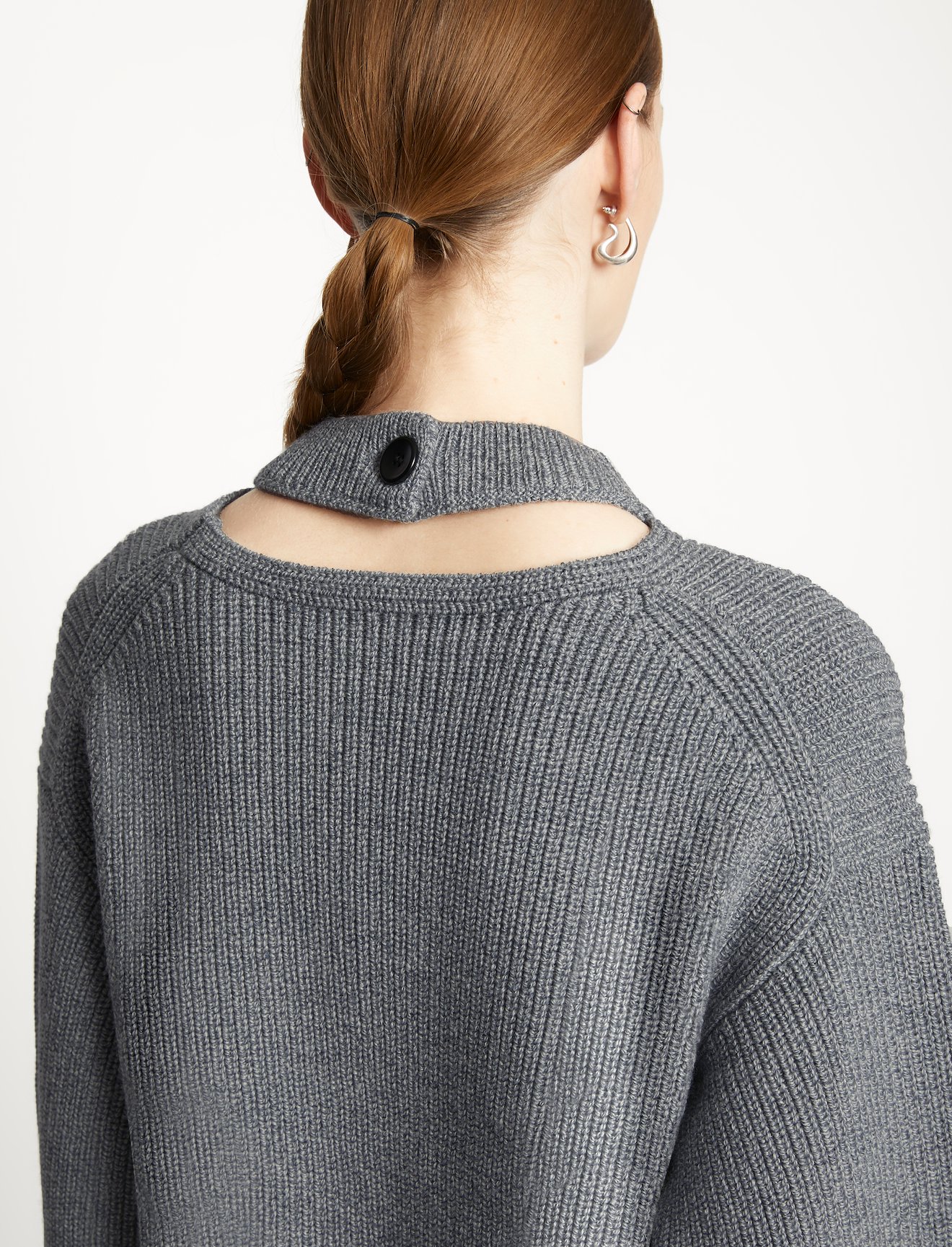 Cashfeel Cutout Sweater #4