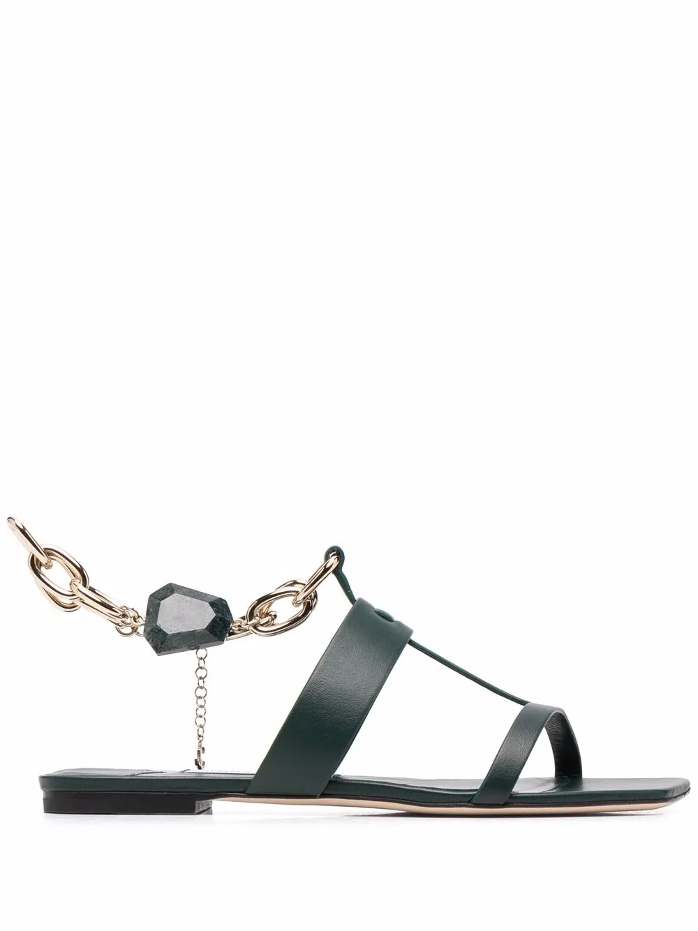 

Jimmy Choo sandalias planas Reed - Verde