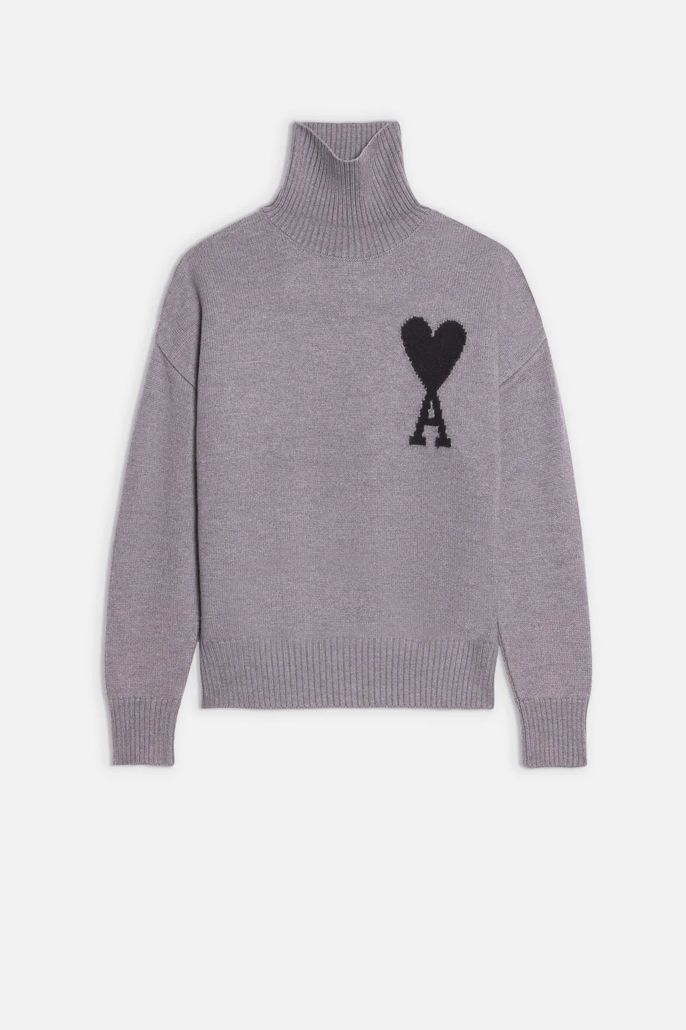 Ami De Coeur Funnel Neck Sweater - AMI 