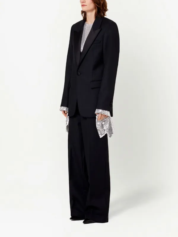 【関税・送料込み】Ami Paris Single-breasted Tail AMI Paris single-breasted Coat | Blue | FARFETCH