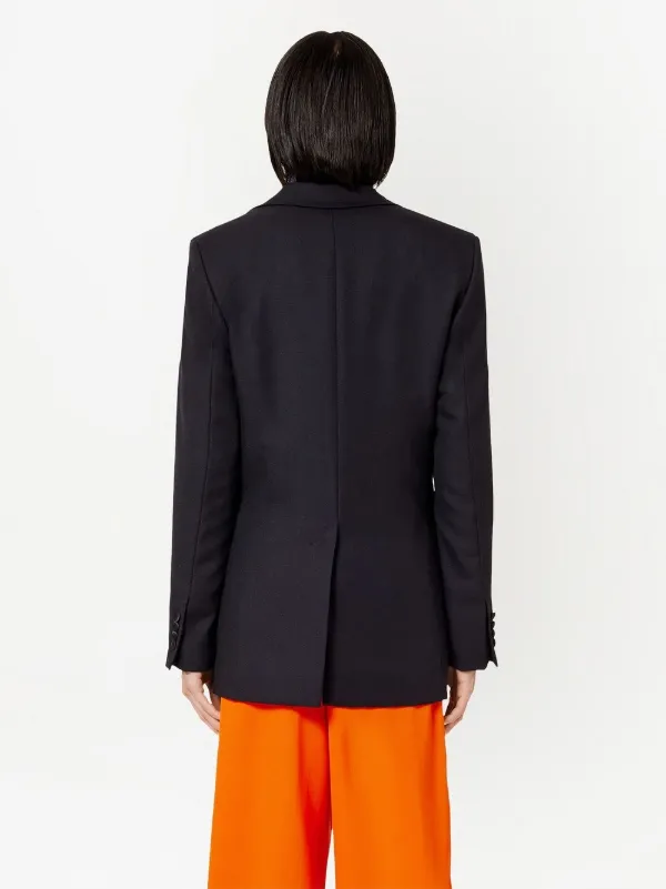 AMI Paris single-breasted Tailored Blazer | Black | FARFETCH