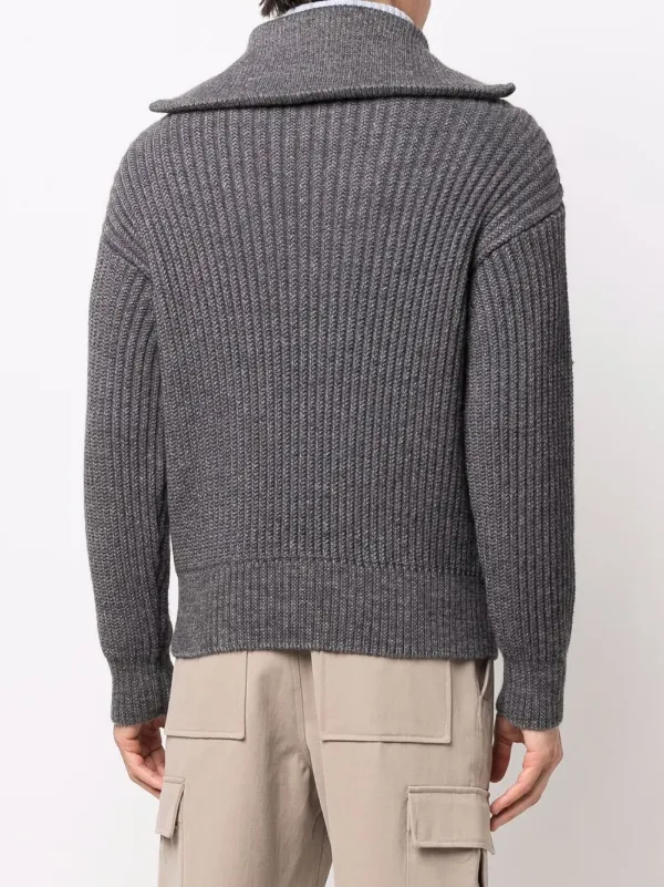 AMI Paris ハーフジップ スウェットシャツ | グレー | FARFETCH JP AMI Paris ハーフジップ スウェットシャツ | グレー | FARFETCH JP