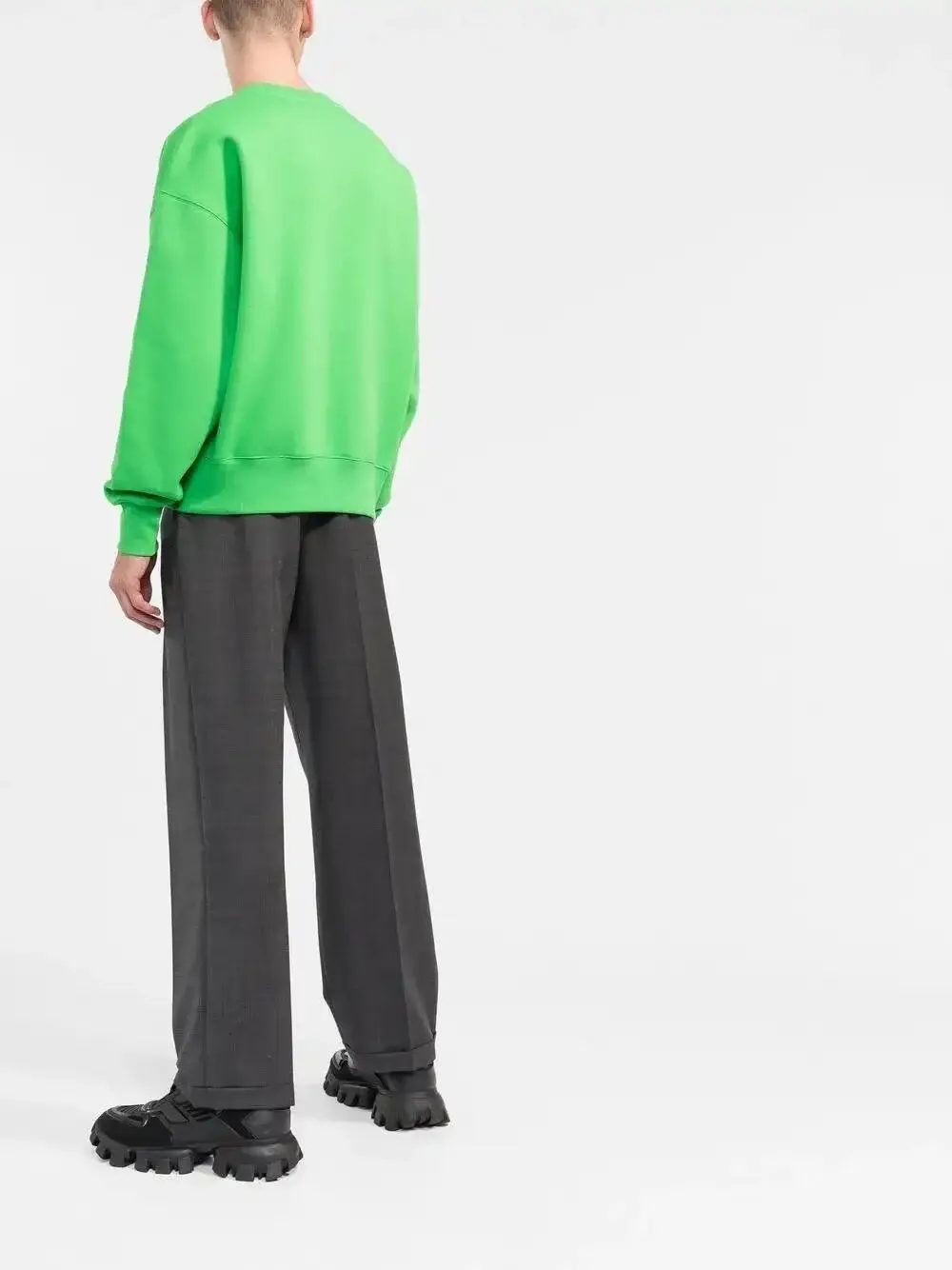  Ami Paris Ami De Coeur Oversized T Shirt   Grün 