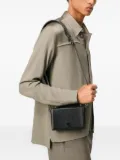AMI Paris Lunch Box messenger bag - Black