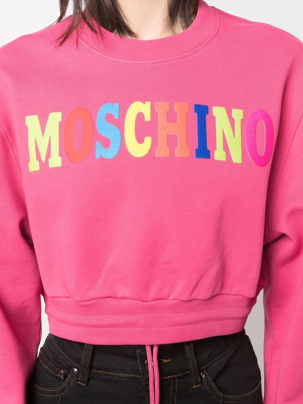 фото Moschino толстовка с логотипом