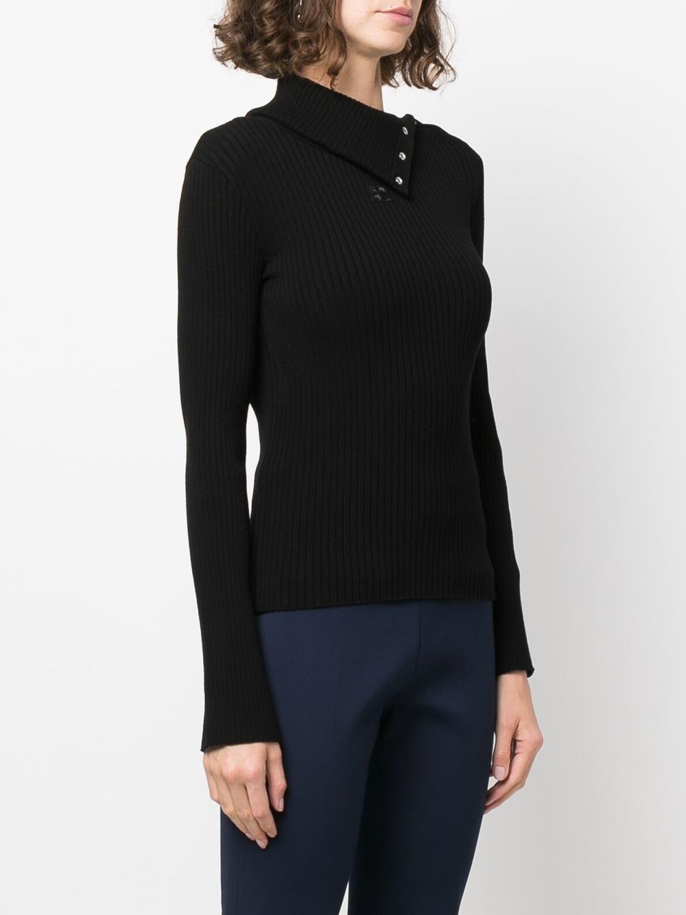 COURRÈGES LONG SLEEVE KNITTED JUMPER 