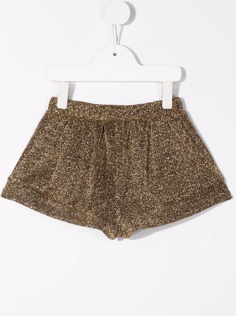 фото Oseree kids metallic wide-leg shorts