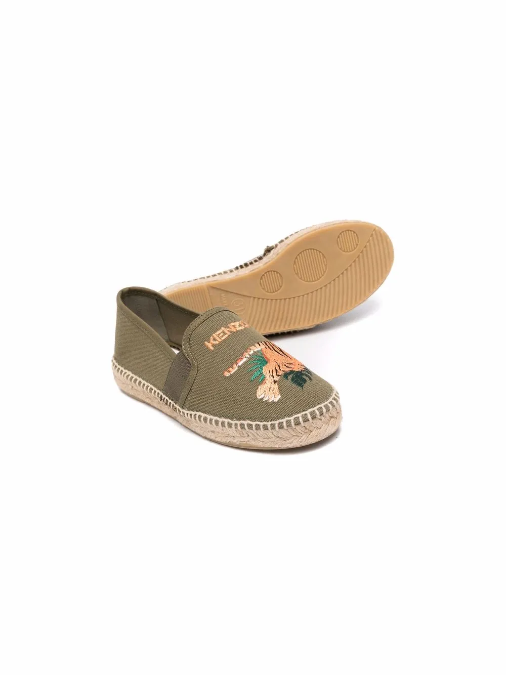 Kenzo Kids タイガーディテール エスパドリーユ - Farfetch