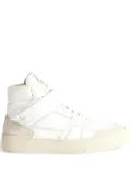 AMI Paris high-top leather sneakers - White