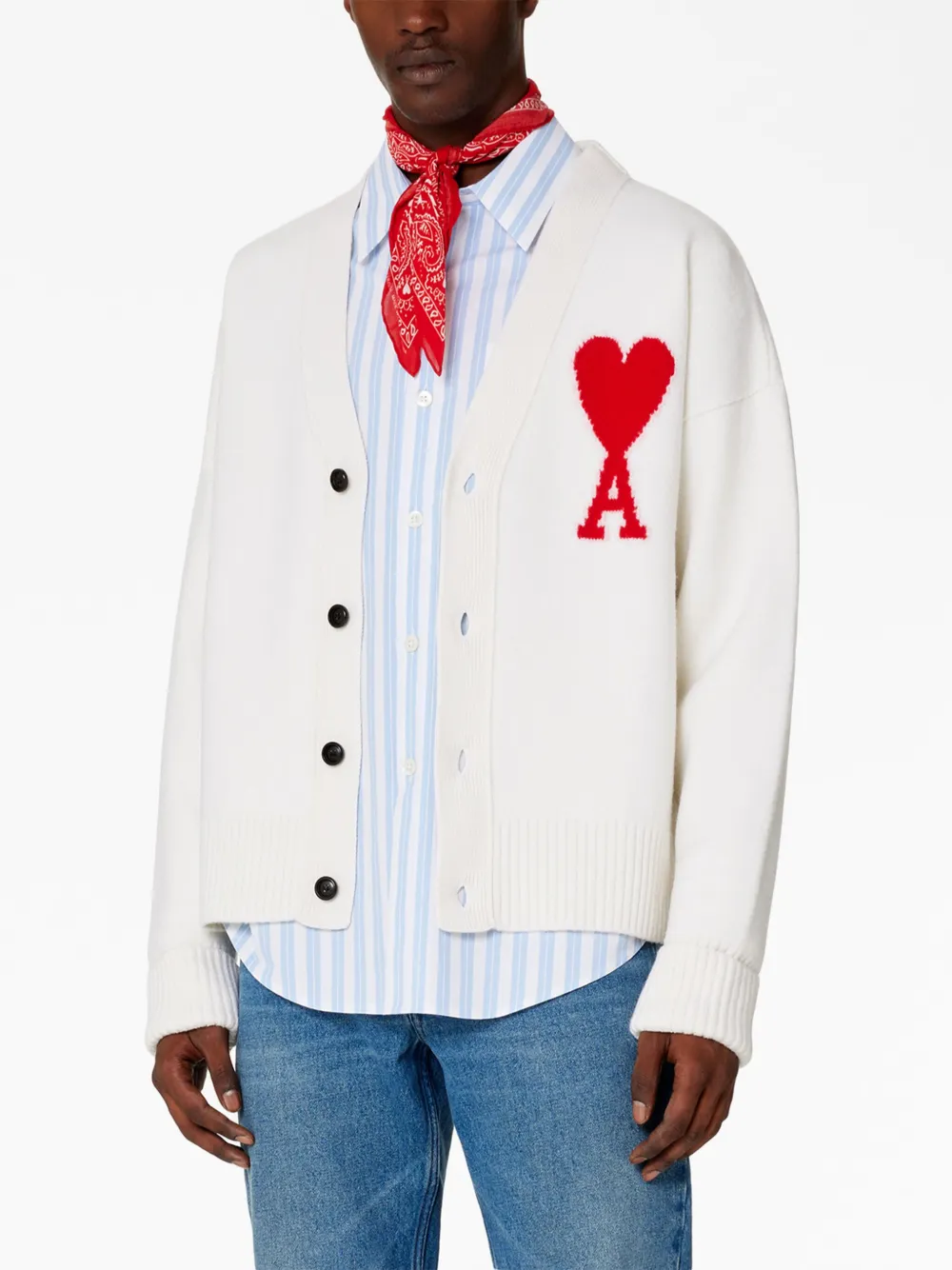 Ami paris cardigan top