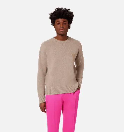 Needle Punch Ami De Coeur Sweater - AMI 