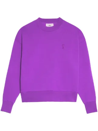 AMI Paris Ami De Coeur スウェットシャツ | パープル | FARFETCH JP