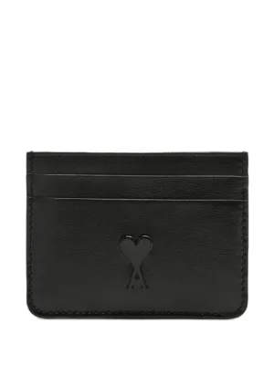 AMI Paris Paris Paris カードケース | ブラック | FARFETCH JP