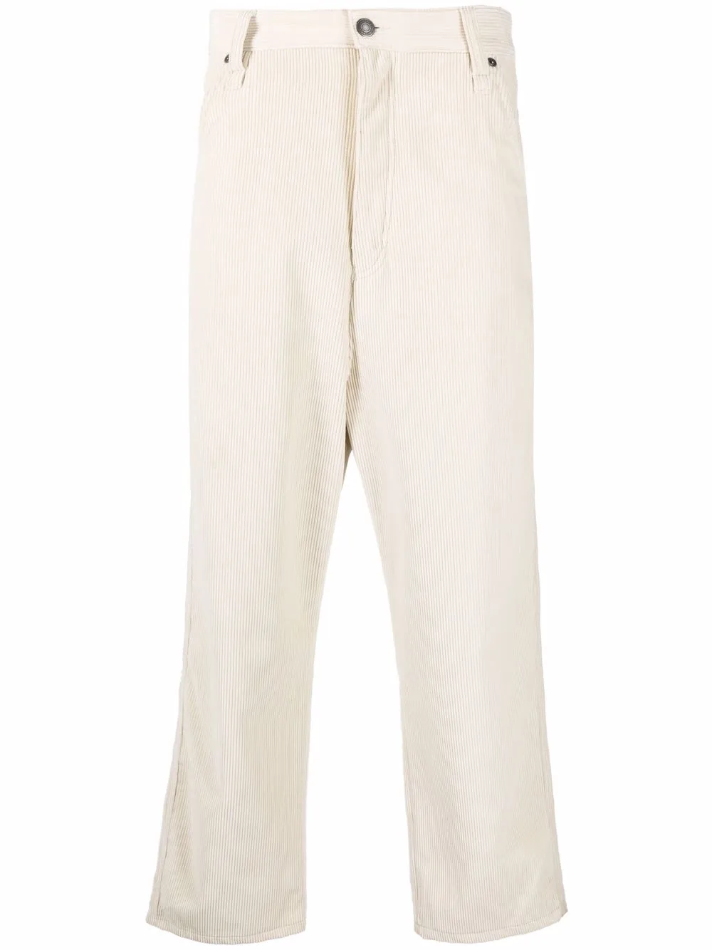 

AMI Paris pantalones rectos con bolsillos - Blanco