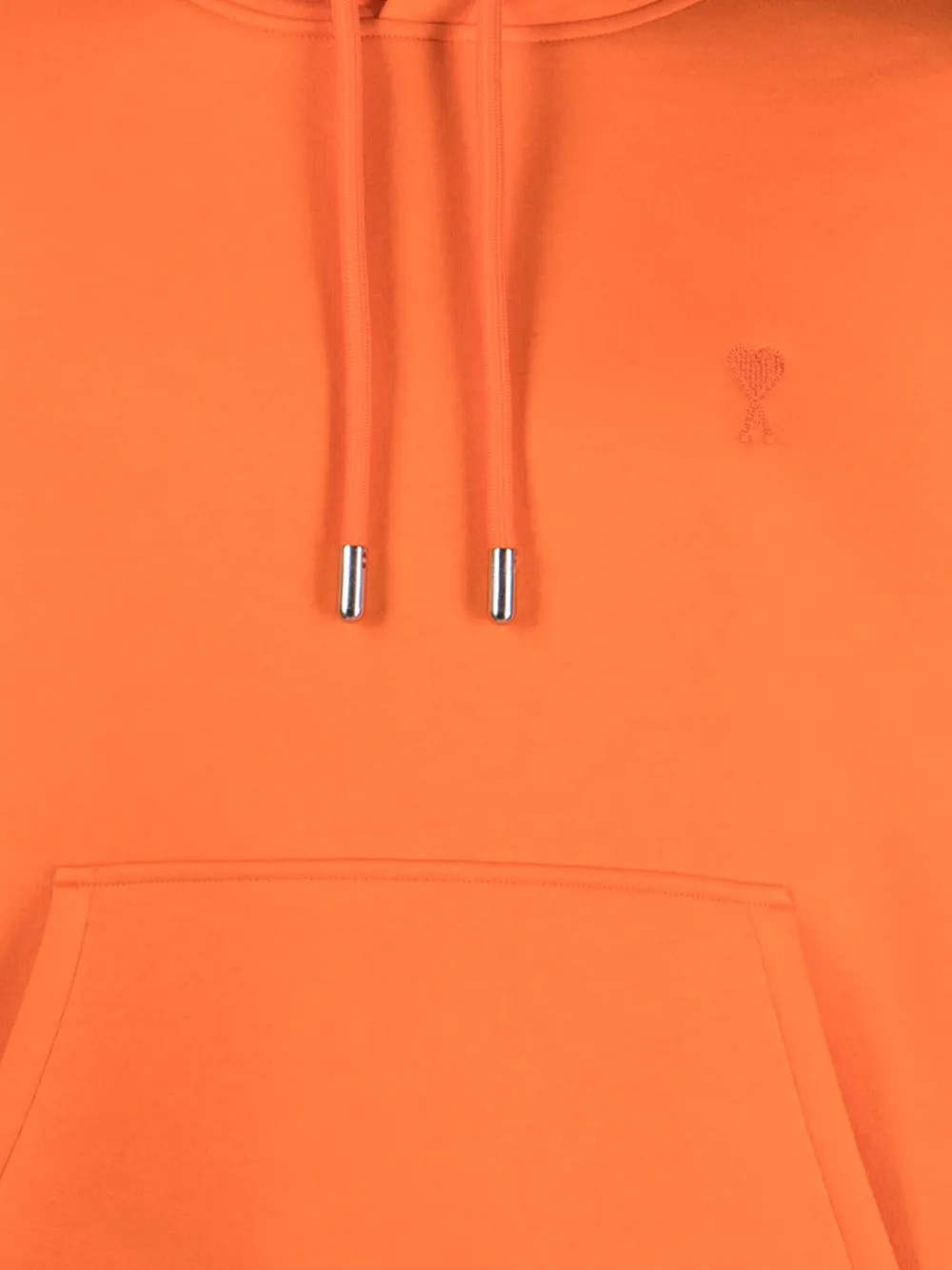 AMI Paris Bestickter Hoodie mit Kordelzug | Hoodies & Kapuzenjacken | Image 2