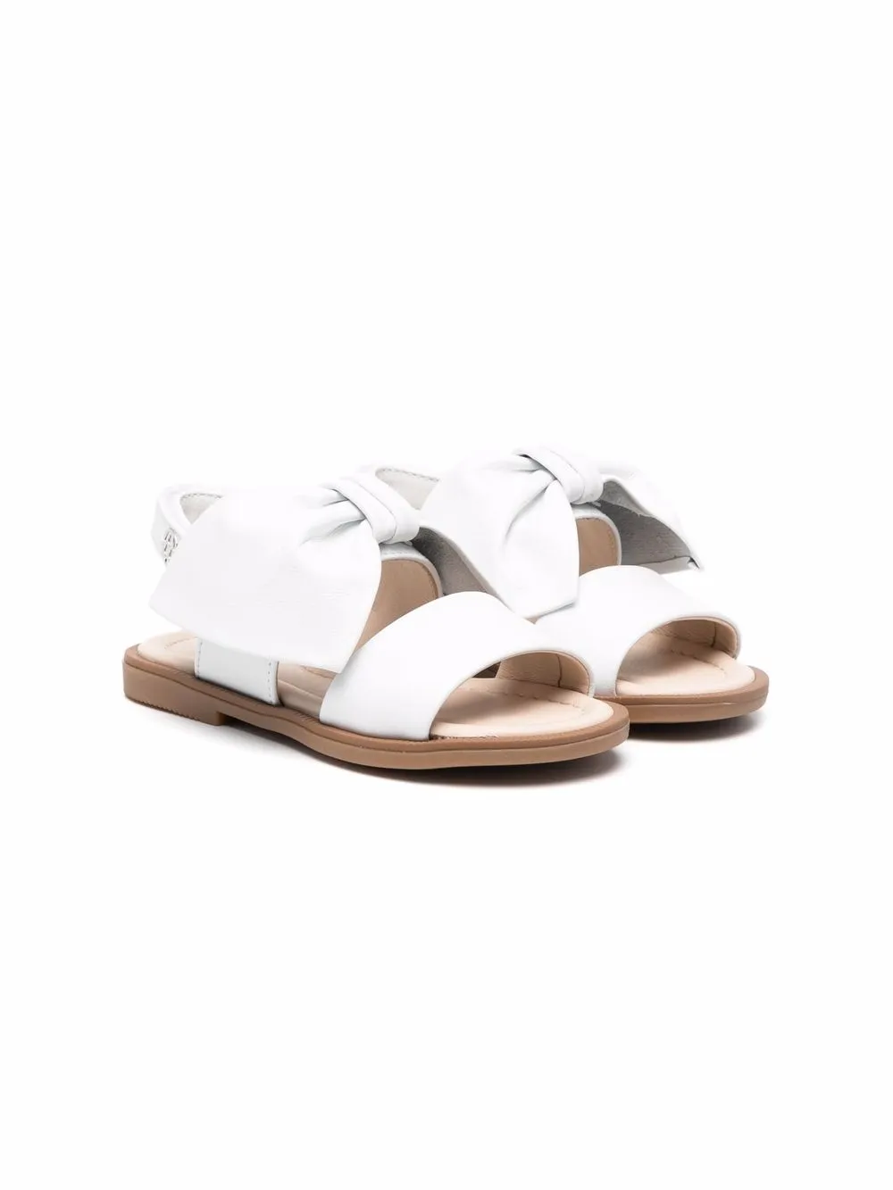 

Florens sandalias con detalle de moño - Blanco