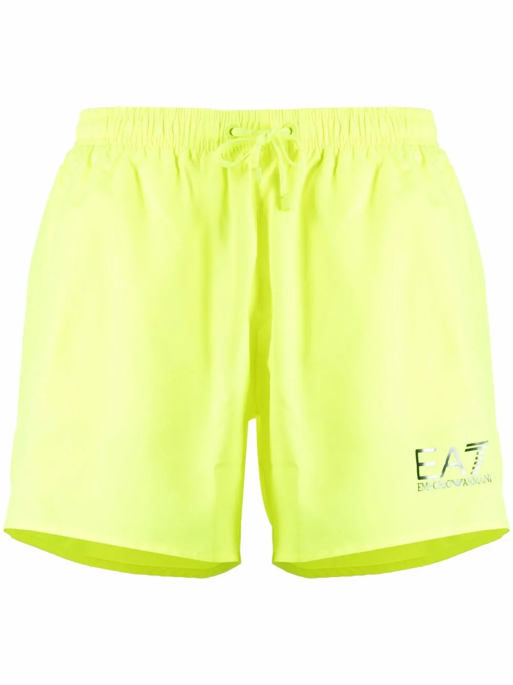 

Ea7 Emporio Armani shorts de playa con logo estampado - Amarillo