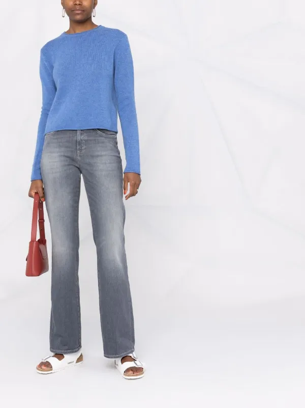 Closed Leaf Flared Stretch Jeans - Farfetch