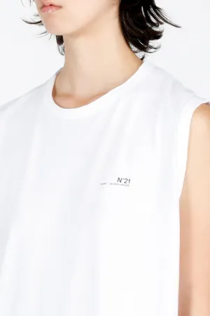 Logo-Print Tank Top