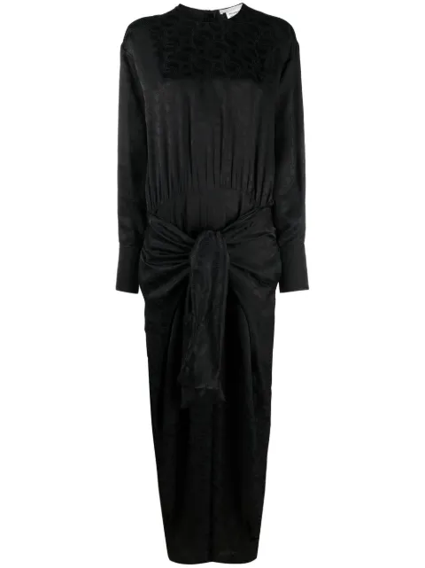 Stella McCartney tied waistband patterned jumpsuit