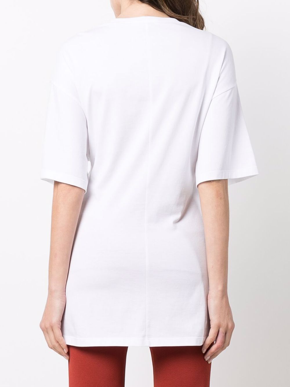 Stella McCartney twist logo print T-shirt Women