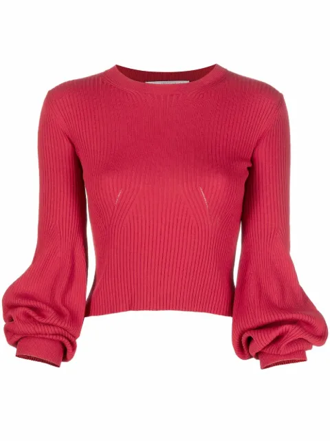 Stella McCartney pull à manches bouffantes
