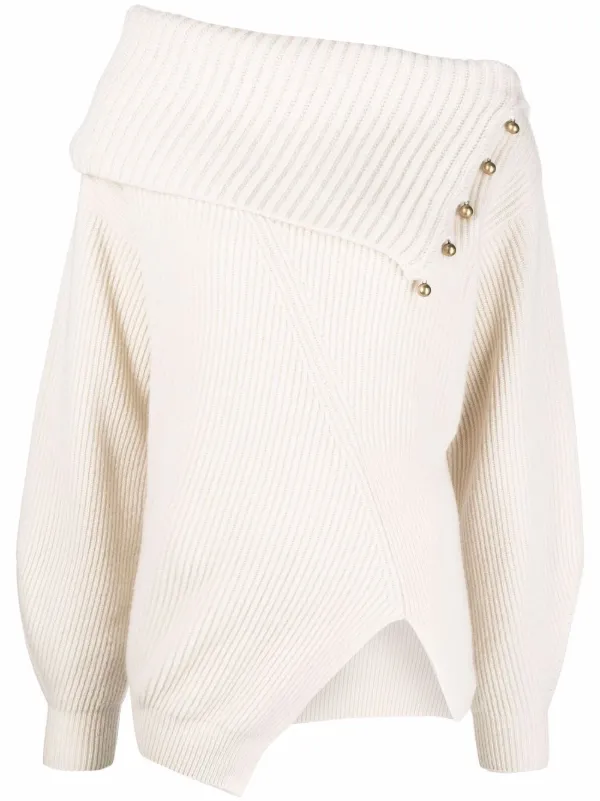 Stella mccartney asymmetric clearance sweater