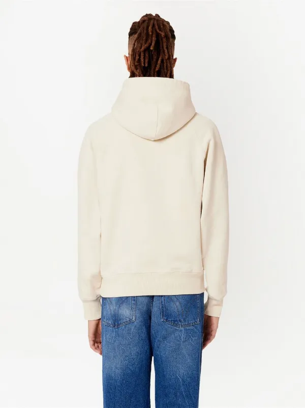 AMI Paris Ami De Coeur Embroidered Hoodie - Farfetch