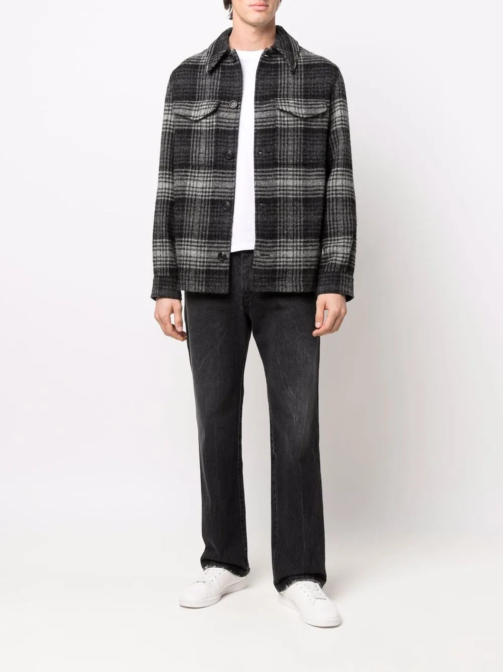 AMI Paris Straight jeans - Zwart