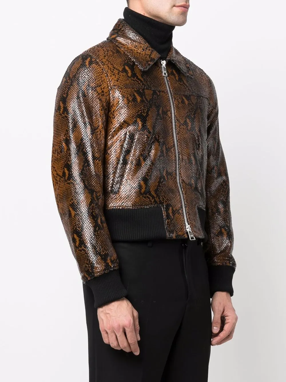 Topman hotsell snakeskin jacket