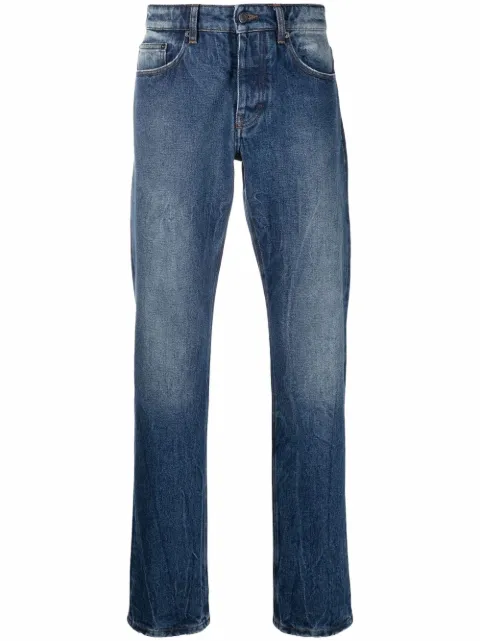AMI Paris mid-rise slim-fit jeans