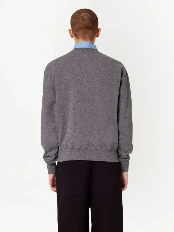 AMI Paris ロゴ スウェットシャツ | グレー | FARFETCH JP