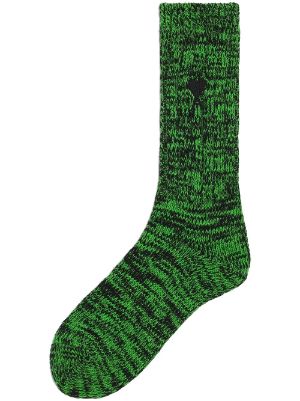 Farfetch Clothing Underwear Socks Monogram-knit socks Green 